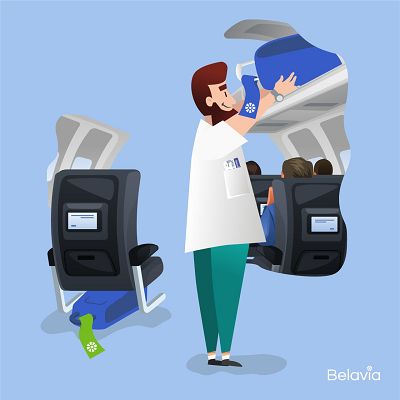 Belavia изменят правила провоза ручной клади